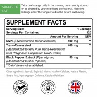 Ascuoli NMN 500mg + Trans-Resveratrol Supplement 900mg per bottles (120 Lozenges(Pack of 1)) Ascuoli NMN 500mg + Trans-Resveratrol Supplement 900mg per bottles (120 Lozenges(Pack of 1))