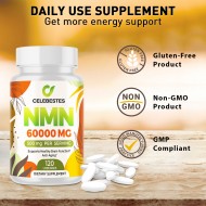 Celebestes NMN Supplement 500mg (120 Lozenges(Pack of 1)) Celebestes NMN Supplement 500mg (120 Lozenges(Pack of 1))