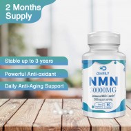 Diarily NMN Supplement 30000mg per bottles (60 Count(Pack of 1)) Diarily NMN Supplement 30000mg per bottles (60 Count(Pack of 1))