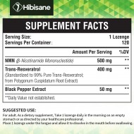 Hibisane NMN 500mg + Trans-Resveratrol  (120 Lozenges(Pack of 1)) Hibisane NMN 500mg + Trans-Resveratrol  (120 Lozenges(Pack of 1))