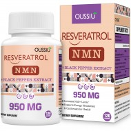 Oussiu NMN+Trans-Resveratrol Supplement 950mg per bottles (120 Lozenges(Pack of 1)) Oussiu NMN+Trans-Resveratrol Supplement 950mg per bottles (120 Lozenges(Pack of 1))